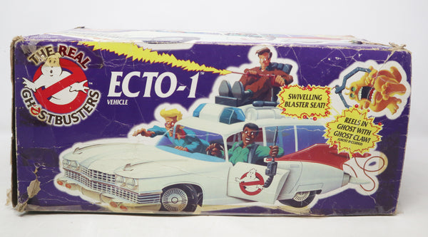 Vintage 1984 80s Kenner The Real Ghostbusters Ecto-1 Car Vehicle Boxed Mexico Retro