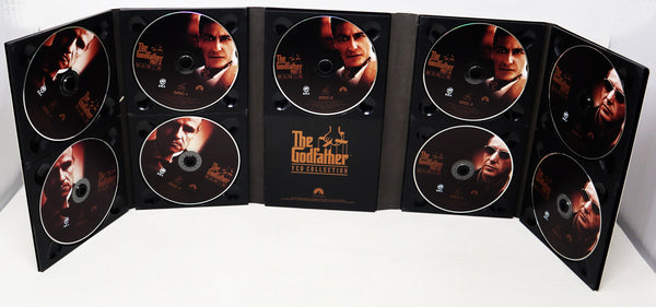 Vintage The Godfather VCD Video CD Collection Complete 1-3 Part I II III Boxed Boxset Rare Marlon Brando Al Pacino