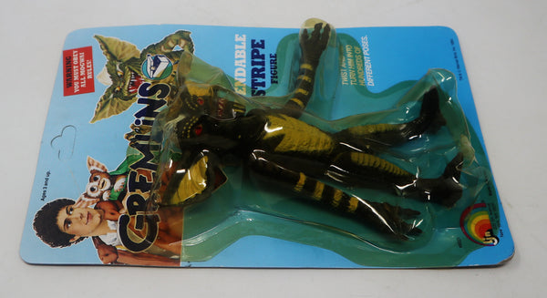 Vintage 1984 80s LJN Toys Gremlins Bendable Stripe 6" Figure Carded MOC Rare Retro