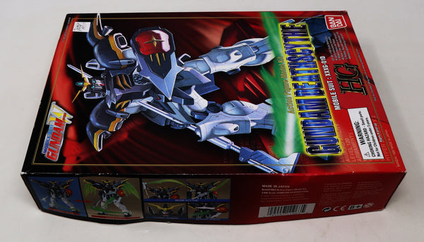 Vintage 1995 90s Bandai W-Gundam Wing Gundam Deathscythe Mobile Suit XXXG-01D 1/100 Scale Action Figure Model Kit Assembled Boxed Japan