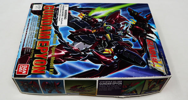 Vintage 1995 90s Bandai W-Gundam Wing Gundam Epyon Mobile Suit OZ-13MS 1/144 Scale Action Figure Model Kit Unassembled Boxed Japan