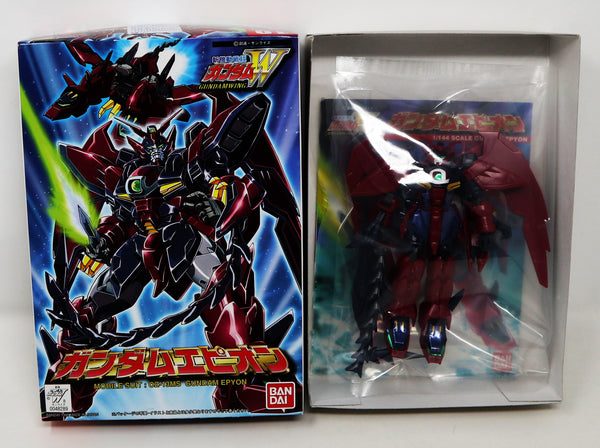 Vintage 1995 90s Bandai W-Gundam Wing Gundam Epyon Mobile Suit OZ-13MS 1/144 Scale Action Figure Model Kit Assembled Boxed Japan