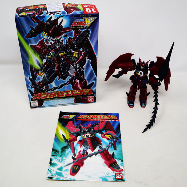 Vintage 1995 90s Bandai W-Gundam Wing Gundam Epyon Mobile Suit OZ-13MS 1/144 Scale Action Figure Model Kit Assembled Boxed Japan