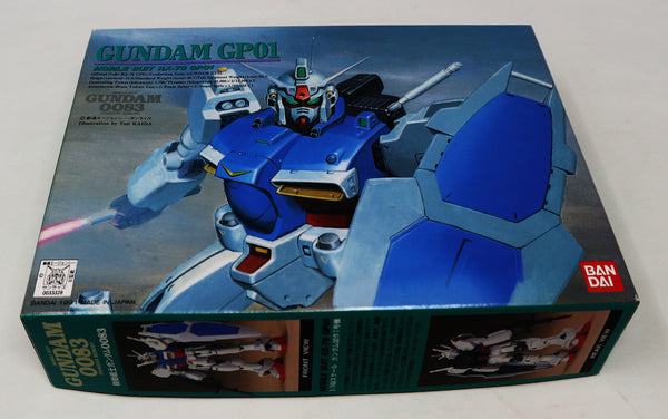 Vintage 1991 90s Bandai Gundam GP01 Mobile Suit RX-78 GP01 1/144 Scale Model Kit Unassembled Boxed Japan