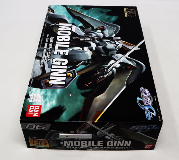 Vintage 2003 Bandai HG Gundam Seed Mobile Suit ZGMF-1017 Mobile Ginn 1/144 Scale Model Kit Assembled Boxed Japan