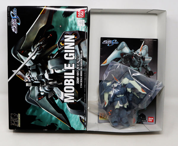 Vintage 2003 Bandai HG Gundam Seed Mobile Suit ZGMF-1017 Mobile Ginn 1/144 Scale Model Kit Assembled Boxed Japan