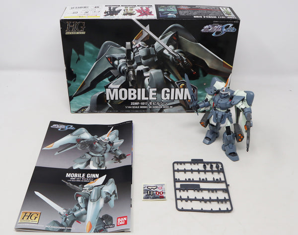 Vintage 2003 Bandai HG Gundam Seed Mobile Suit ZGMF-1017 Mobile Ginn 1/144 Scale Model Kit Assembled Boxed Japan