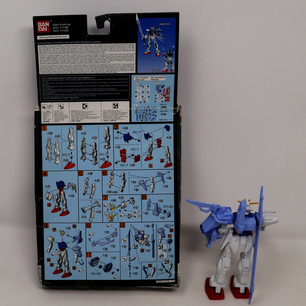 Vintage 2003 Bandai Gundam Seed Mobile Suit GAT-X105 Sword Strike Gundam 1/144 Scale Model Kit Assembled Boxed Japan