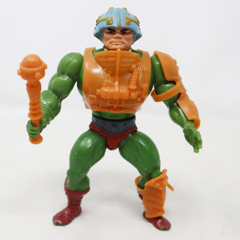 Vintage 1981 80s He-Man MOTU Masters Of The Universe Original Series Man-At-Arms Action Figure Complete Taiwan