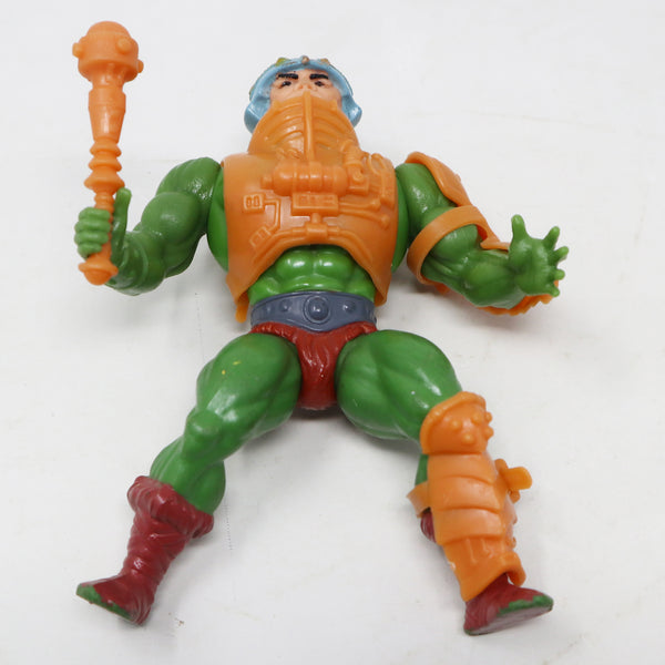 Vintage 1981 80s He-Man MOTU Masters Of The Universe Original Series Man-At-Arms Action Figure Complete Taiwan
