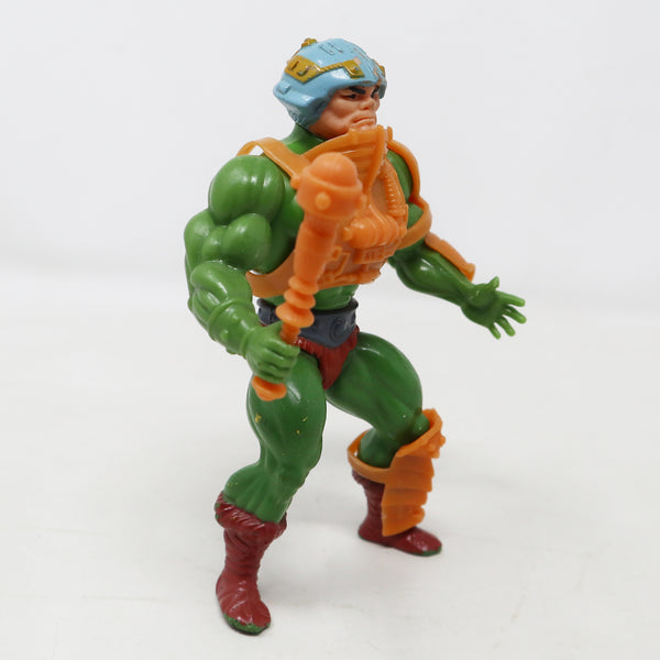 Vintage 1981 80s He-Man MOTU Masters Of The Universe Original Series Man-At-Arms Action Figure Complete Taiwan