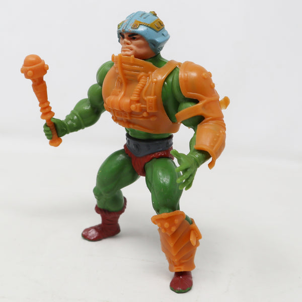 Vintage 1981 80s He-Man MOTU Masters Of The Universe Original Series Man-At-Arms Action Figure Complete Taiwan