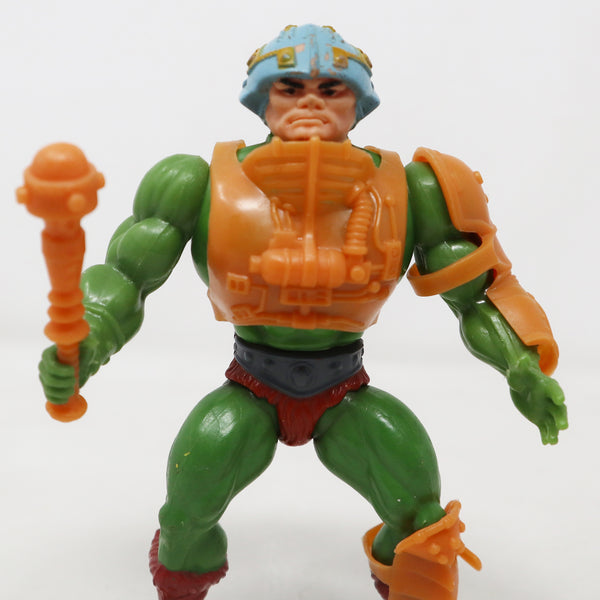 Vintage 1981 80s He-Man MOTU Masters Of The Universe Original Series Man-At-Arms Action Figure Complete Taiwan