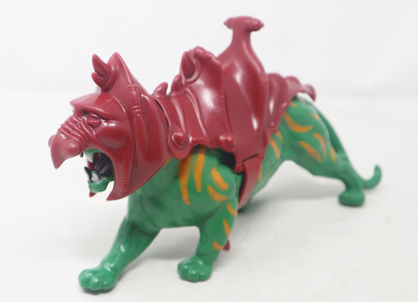 Vintage 1981 80s Mattel MOTU Masters Of The Universe He-Man & Battle Cat Battlecat Action Figures Lot Rare Retro