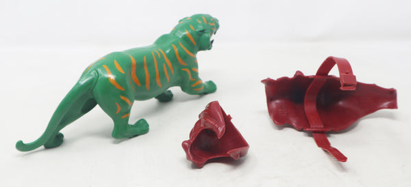 Vintage 1981 80s Mattel MOTU Masters Of The Universe He-Man & Battle Cat Battlecat Action Figures Lot Rare Retro