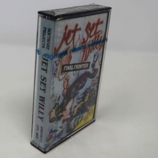 Vintage 1984 80s Amstrad CPC 464 Jet Set Willy The Final Frontier Cassette Tape Video Game Sealed Rare