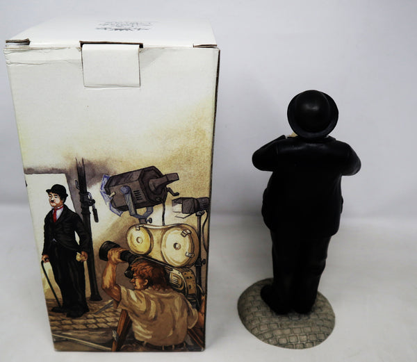 Vintage 1997 90s The Leonardo Collection Stan Laurel & Oliver Hardy Figures Figurines Ornaments Knick Knacks Boxed Rare