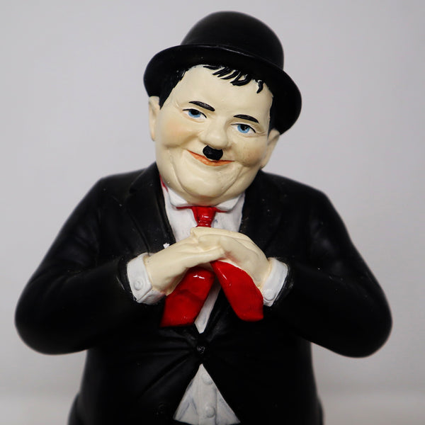 Vintage 1997 90s The Leonardo Collection Stan Laurel & Oliver Hardy Figures Figurines Ornaments Knick Knacks Boxed Rare