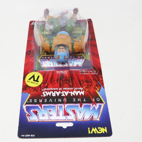 2019 Mattel He-Man MOTU Masters Of The Universe Super7 Series Man-At-Arms Action Figure Carded MOC Rare Retro