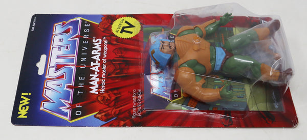 2019 Mattel He-Man MOTU Masters Of The Universe Super7 Series Man-At-Arms Action Figure Carded MOC Rare Retro