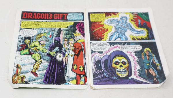 Vintage 1984 80s He-Man MOTU Masters Of The Universe Original Series Mantenna Action Figure + Mini Comic Retro