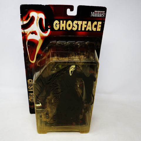 Vintage 1999 90s Movie Maniacs Series 2 Scream Ghostface Ghost Face Horror Figure Carded MOC Rare