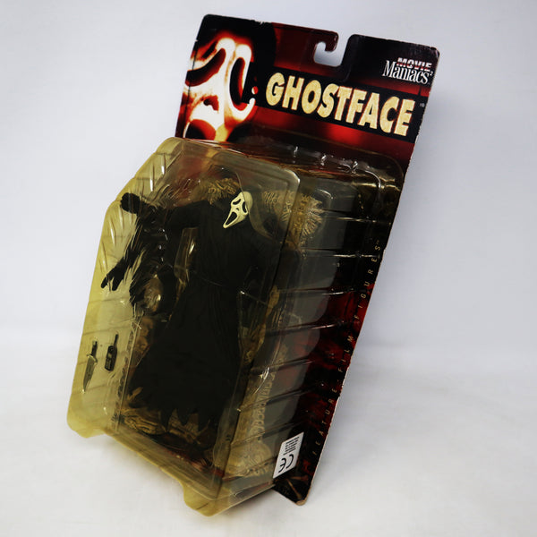 Vintage 1999 90s Movie Maniacs Series 2 Scream Ghostface Ghost Face Horror Figure Carded MOC Rare