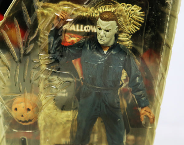 Vintage 1999 90s Movie Maniacs Series 2 Halloween Michael Myers Horror Figure Carded MOC Rare