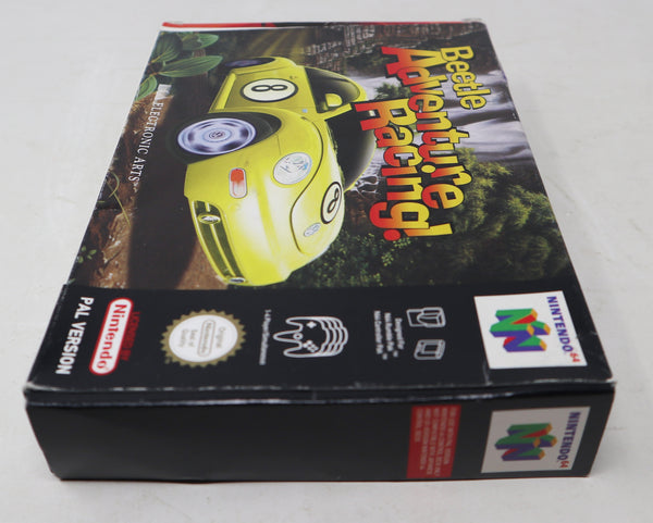 Vintage 1999 90s Nintendo 64 N64 Beetle Adventure Racing! Cartridge Video Game Boxed Pal Version 1-4 Players Retro
