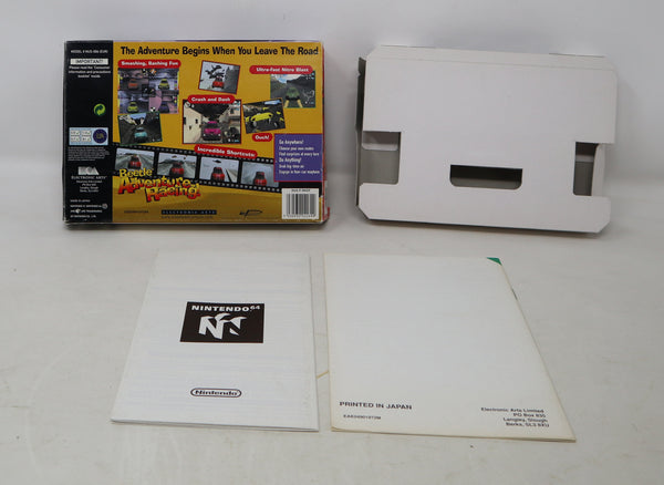 Vintage 1999 90s Nintendo 64 N64 Beetle Adventure Racing! Cartridge Video Game Boxed Pal Version 1-4 Players Retro