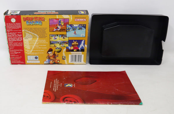 Vintage 1997 90s Nintendo 64 N64 Diddy Kong Racing Cartridge Video Game Boxed Pal Version Retro