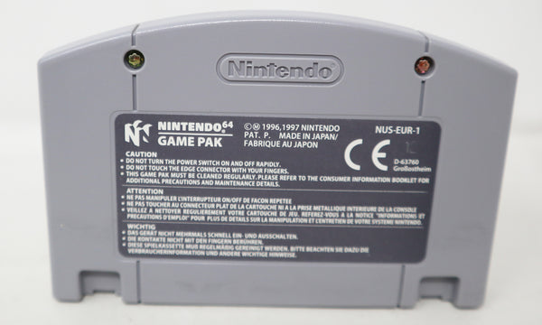 Vintage 1999 90s Nintendo 64 N64 Donkey Kong 64 Racing Cartridge Video Game Boxed Pal Version 1-4 Players Retro (No Expension Pak)