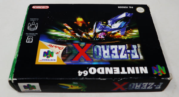 Vintage 1998 90s Nintendo 64 N64 F-Zero X Video Game Boxed Pal 1-4 Players