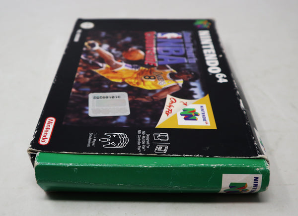 Vintage 1998 90s Nintendo 64 N64 Kobe Bryant in NBA Courtside Basketball Sports Video Game Boxed Pal Version 1-4 Players Retro