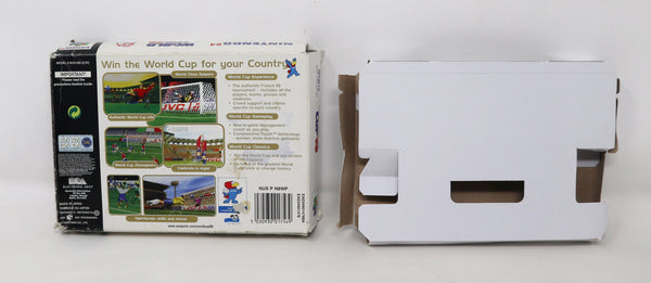 Vintage 1998 90s Nintendo 64 N64 EA Sports World Cup 98 Football Soccer Video Game Boxed Pal Version 1-4 Players Retro