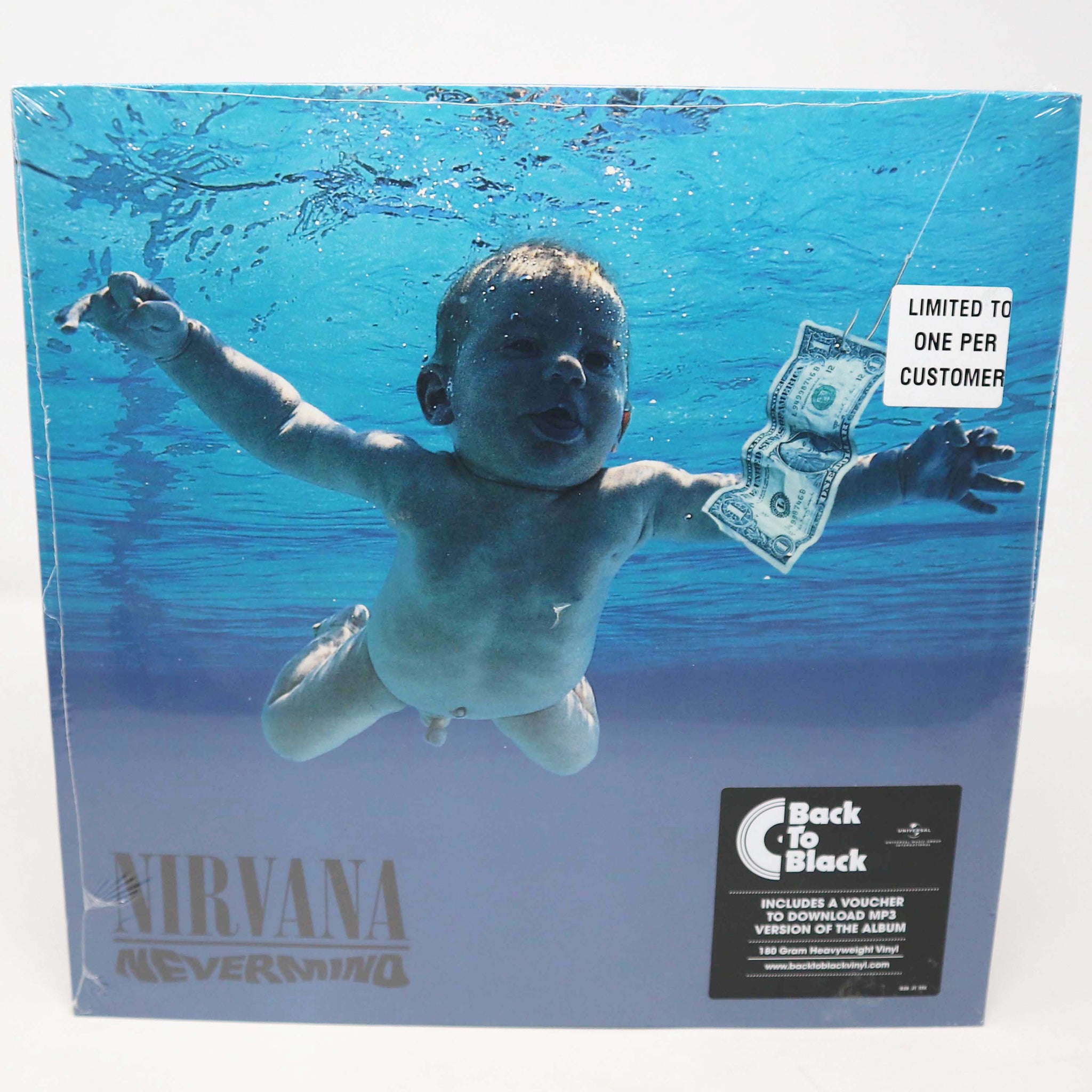 2015 DGC David Geffen Company Sub Pop Records Nirvana - Nevermind Back To Black 180g Vinyl Record LP Reissue Europe