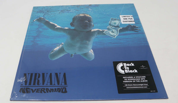 2015 DGC David Geffen Company Sub Pop Records Nirvana - Nevermind Back To Black 180g Vinyl Record LP Reissue Europe