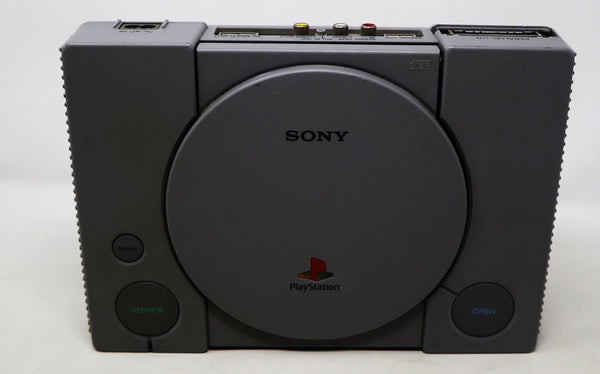 Vintage Sony Playstation 1 PS1 Pal Console (SCPH-1002) (Fully Working), Controller + 4 Games Lot Bundle
