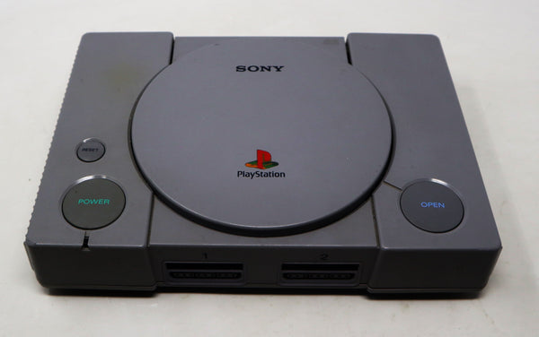 Vintage Sony Playstation 1 PS1 Pal Console (SCPH-1002) (Fully Working), Controller + 4 Games Lot Bundle