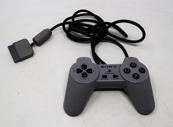 Vintage Sony Playstation 1 PS1 Pal Console (SCPH-1002) (Fully Working), Controller + 4 Games Lot Bundle
