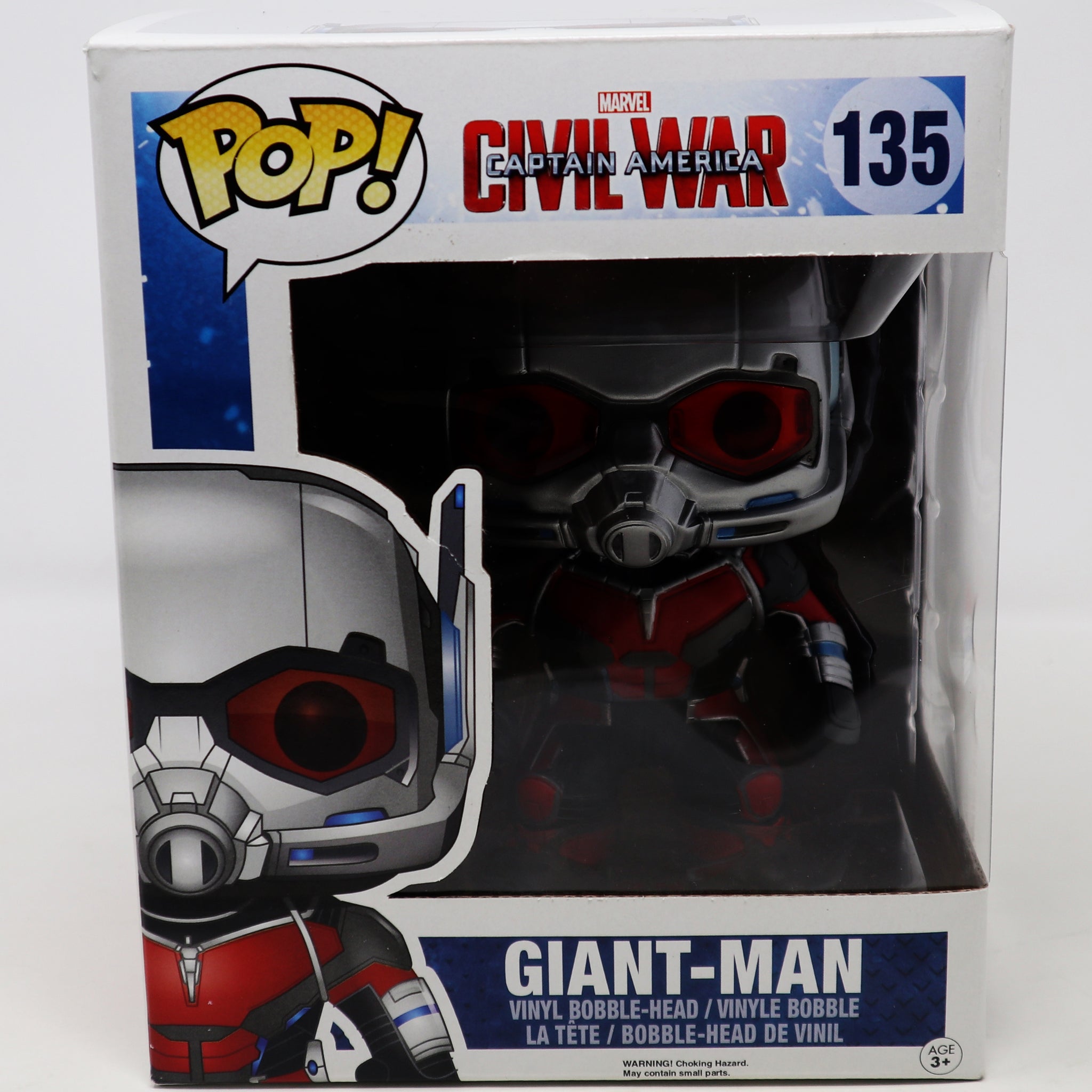 Funko POP! 135 Marvel Captain America Civil War Giant-Man Vinyl Bobble-Head Figure Boxed