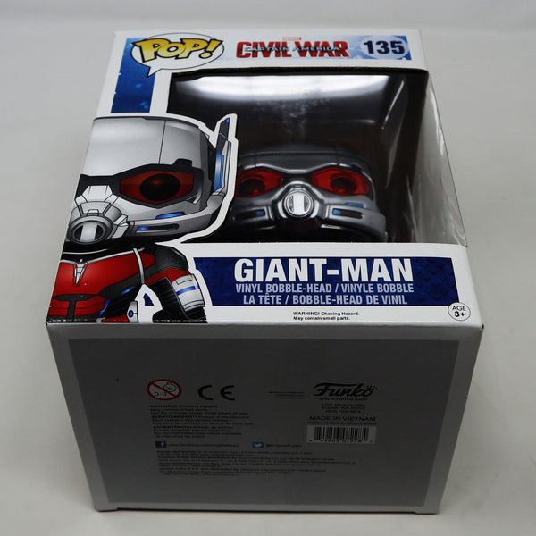 Funko POP! 135 Marvel Captain America Civil War Giant-Man Vinyl Bobble-Head Figure Boxed