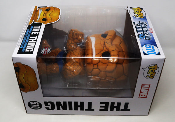 Funko POP! 570 Marvel Fantastic Four 4 The Thing Bobble-Head 10" Figure Boxed Special Edition