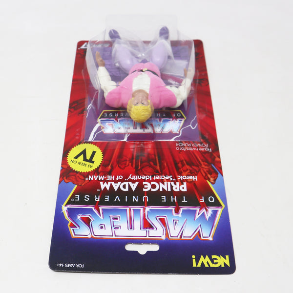 2019 Mattel He-Man MOTU Masters Of The Universe Super7 Series Prince Adam Action Figure Carded MOC Rare Retro