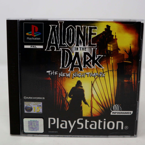 Vintage 2001 Playstation 1 PS1 Alone In The Dark The New Nightmare Video Game Pal Version 1 Player