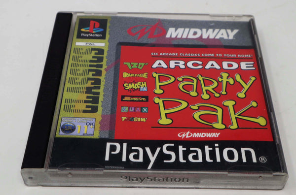 Vintage 1999 90s Playstation 1 PS1 Arcade Party Pak Video Game Pal 1-2 Players