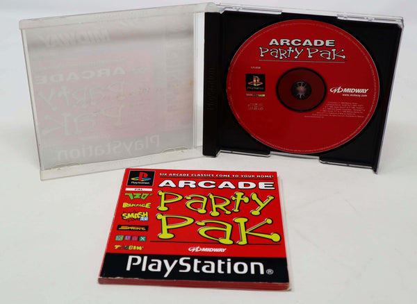 Vintage 1999 90s Playstation 1 PS1 Arcade Party Pak Video Game Pal 1-2 Players