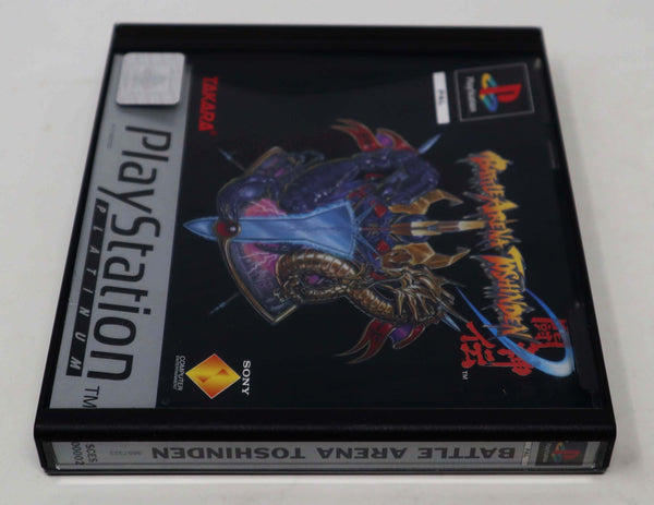 Vintage 1995 90s Playstation 1 PS1 Platinum Battle Arena Toshinden Video Game Pal 1-2 Players Fighting