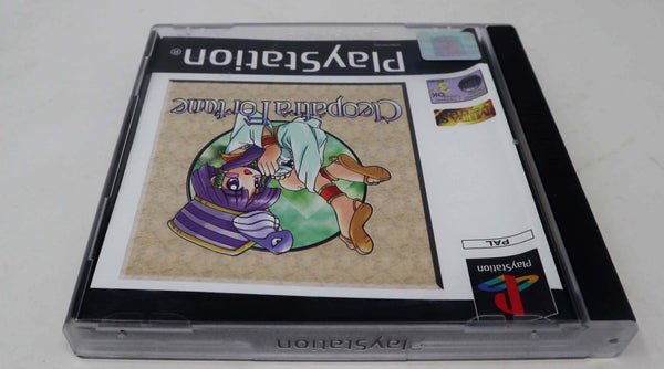 Vintage 2001 Playstation 1 PS1 Cleopatra Fortune Video Game Pal 1-2 Players