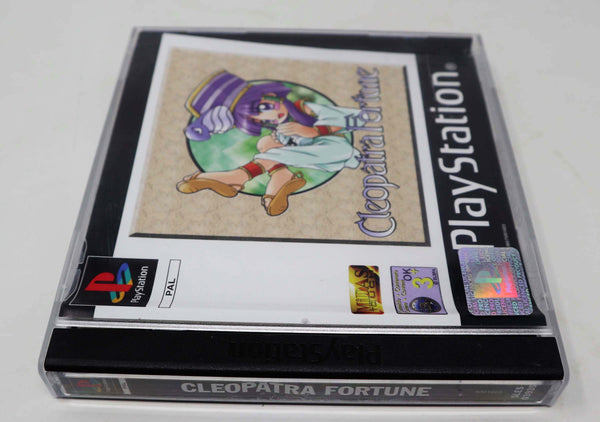 Vintage 2001 Playstation 1 PS1 Cleopatra Fortune Video Game Pal 1-2 Players